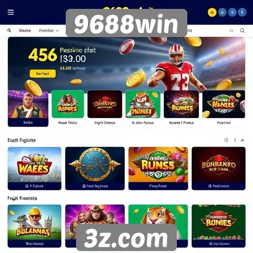 Análise da plataforma de jogos 9688win