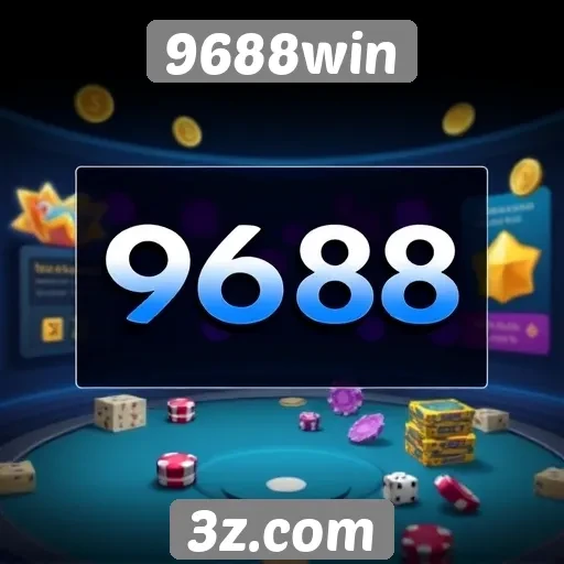 Interface e usabilidade do site 9688win